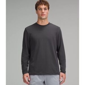 LULULEMON ZEROED IN LONG SLEEVE SHIRT PULLOVER MENS M COTTON JERSEY SOFT CLASSIC